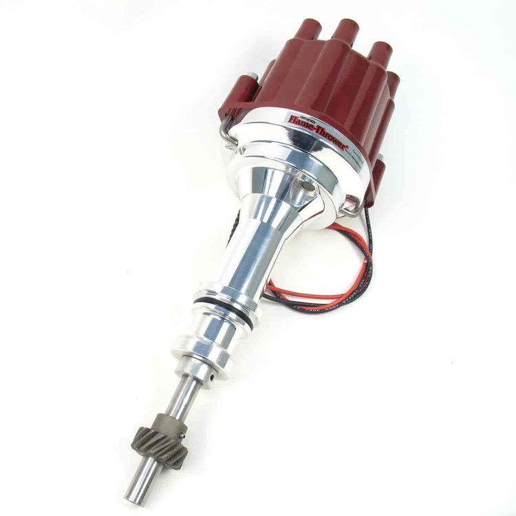 Flame Thrower Marine Billet Distributor Ford 351W