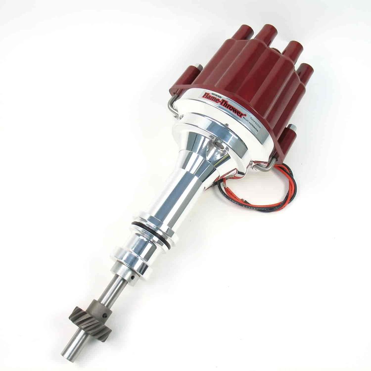 Flame Thrower Marine Billet Distributor Ford 351C-460