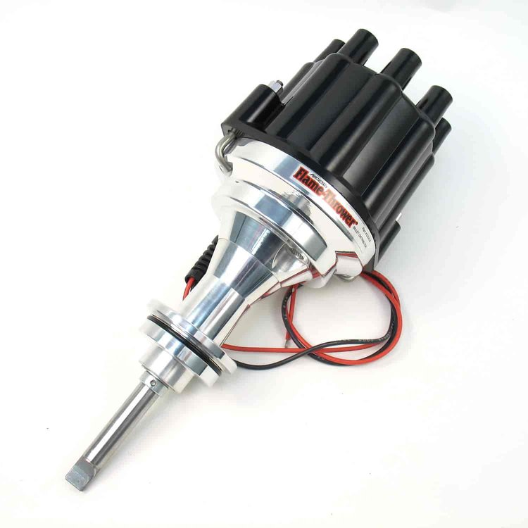 Flame Thrower Marine Billet Distributor Chrysler 273-360