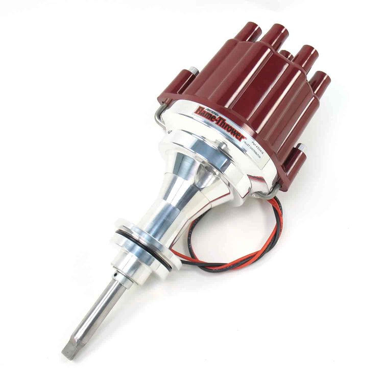 Flame Thrower Marine Billet Distributor Chrysler 273-360
