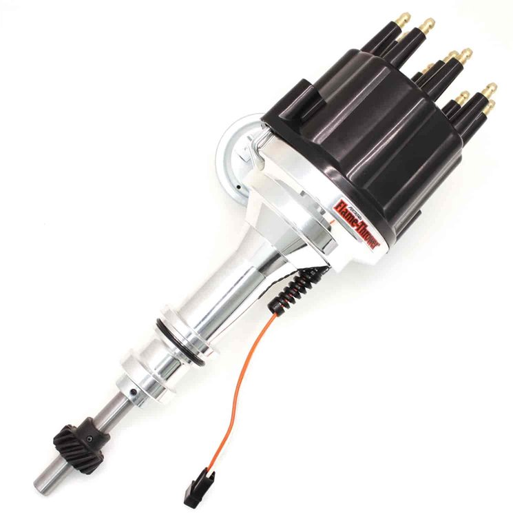 PerTronix D331710 Flame-Thrower Electronic Distributor Billet Magnetic Trigger Ford 351W Black Male