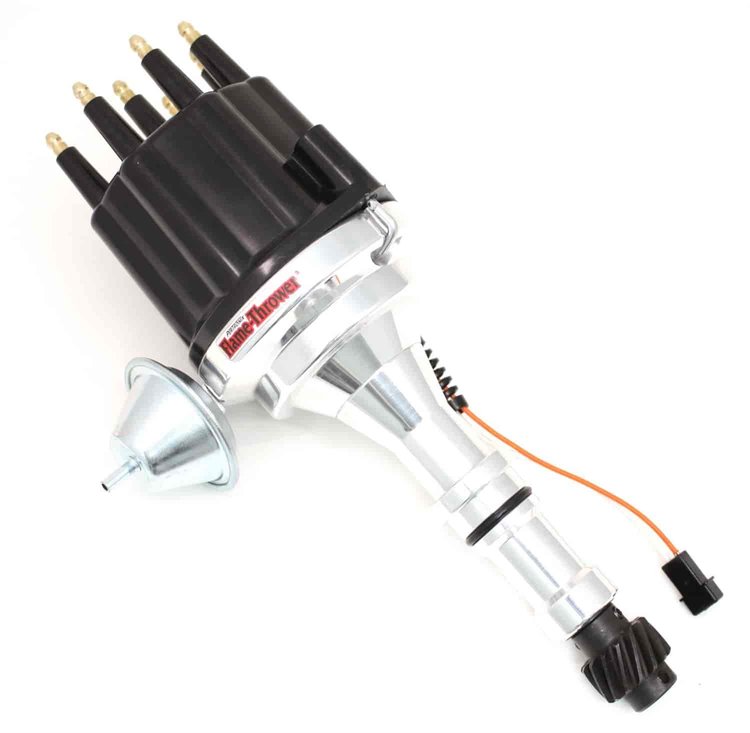 PerTronix D351710 Flame-Thrower Electronic Distributor Billet Magnetic Trigger Buick 215-350 Black M