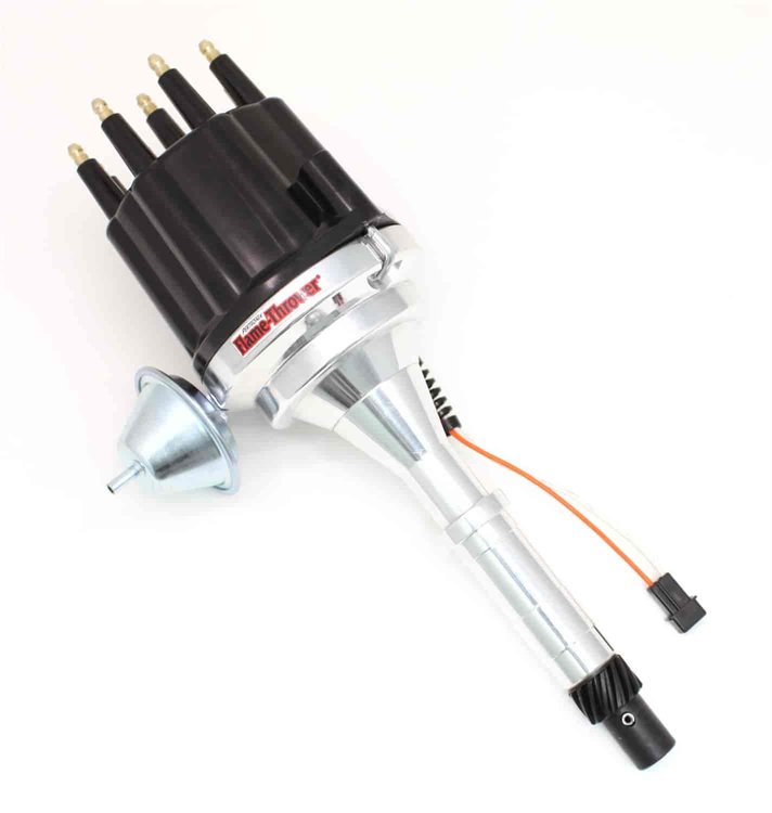 PerTronix D360710 Flame-Thrower Electronic Distributor Billet Magnetic Trigger AMC 290-401 Black Mal