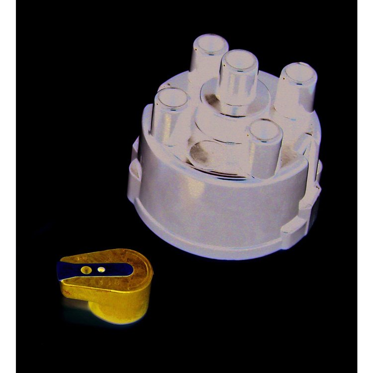 PerTronix D604600 Cap top exit and Rotor Kit 4 cylinder British Cast Distributor