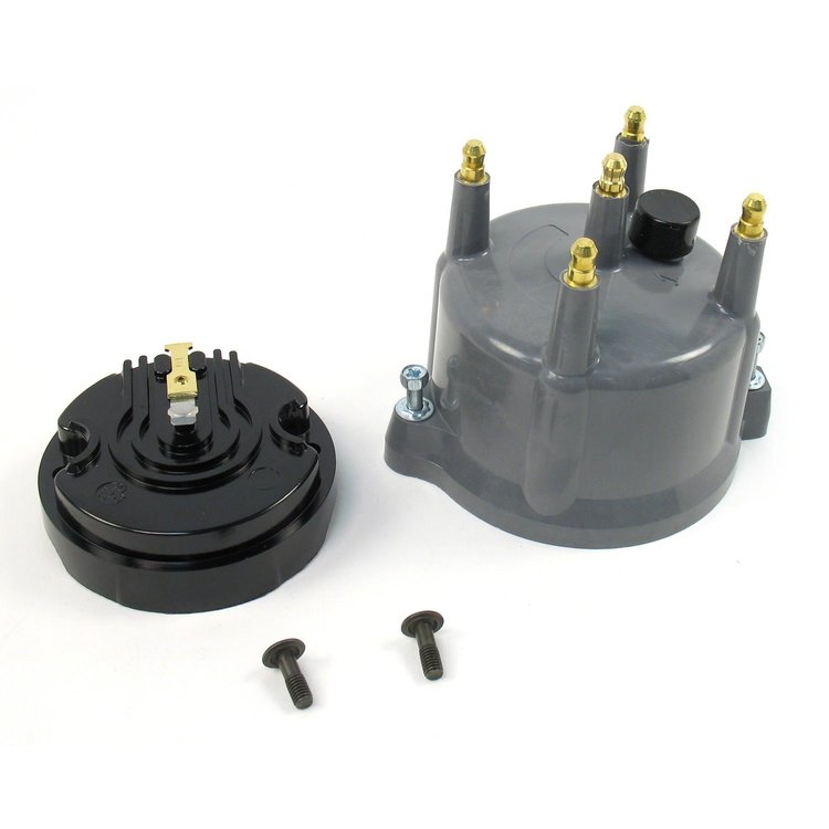 Flame Thrower Distributor Cap and Rotor Kit 4 Cylinder