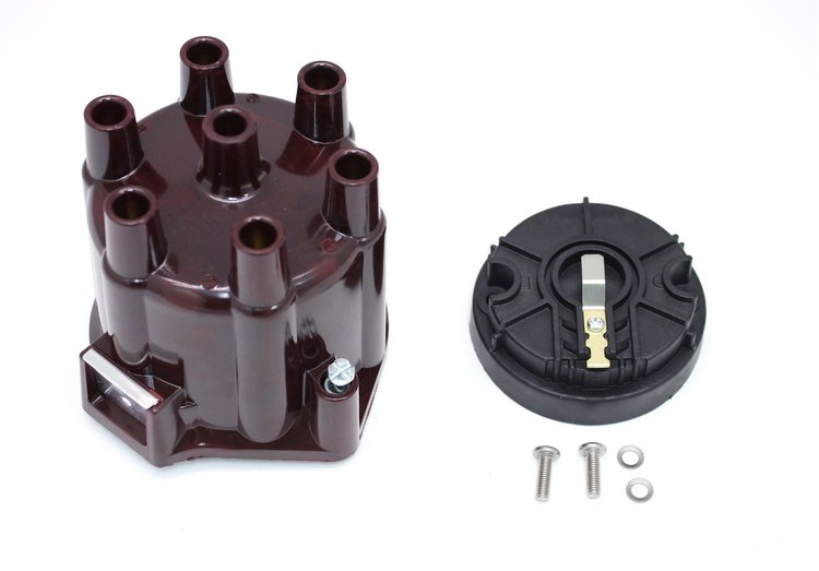Flame Thrower Distributor Cap and Rotor Kit 6 Cylinder