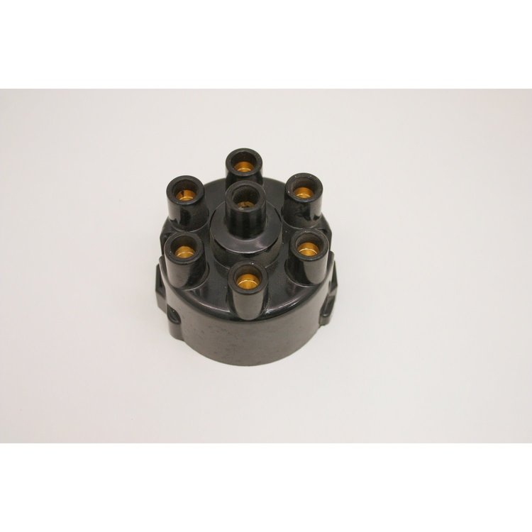 PerTronix D656600 Cap Black 6 cylinder British Cast Distributor