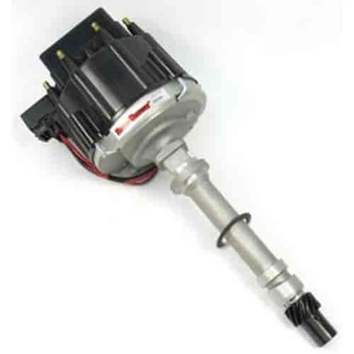 Flame-Thrower HEI Distributor Small and Big Block Chevy Race Only Black Cap