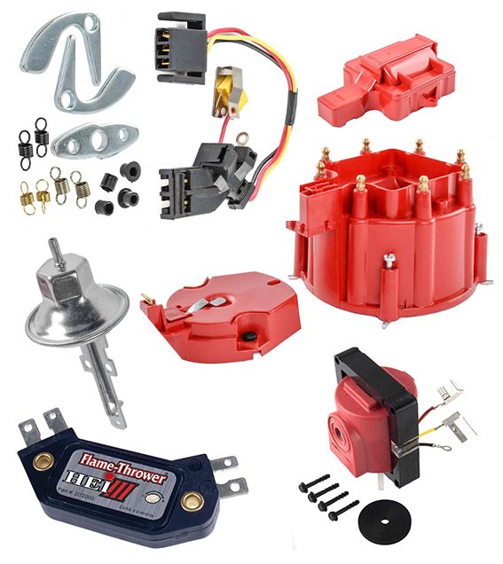 Flame-Thrower HEI Tune-Up w/ Rev Limiter Kit GM 4-Pin