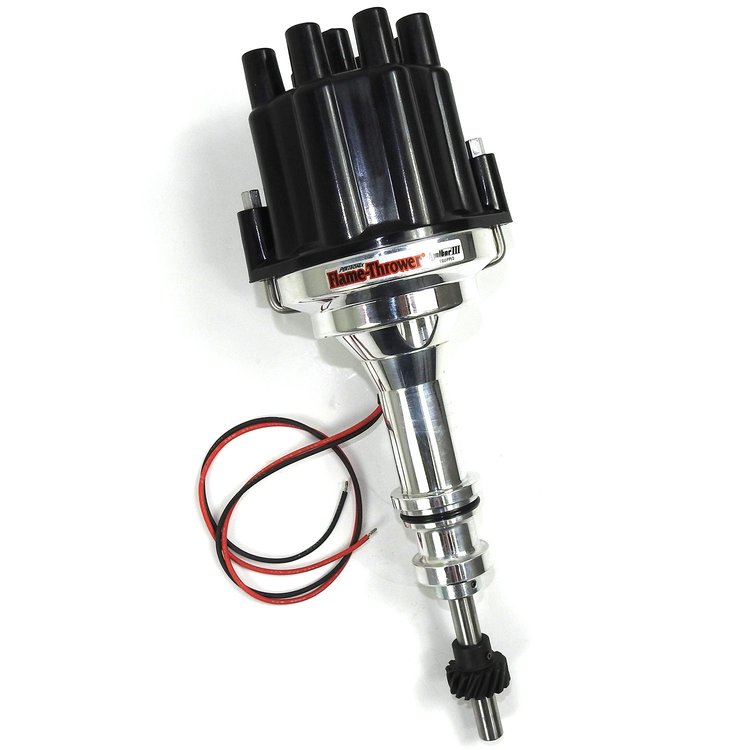 Dist Billet I3 Marine Ford 351W blk cap
