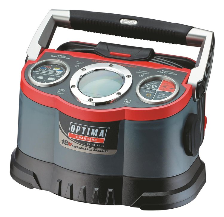 Chargers Digital 1200 Battery Charger and Maintainer 12 Volts