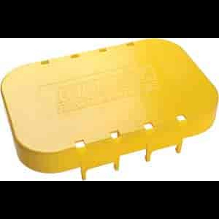 Yellow Battery Cover Fits Optima Models 34 & 78