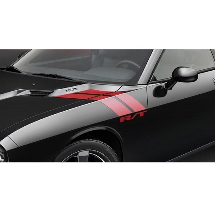 Hood to Fender R/T Stripes for 2008-2014 Dodge Challenger