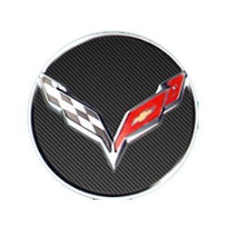 Wheel Center Cap Applique for 2014-2017 Corvette