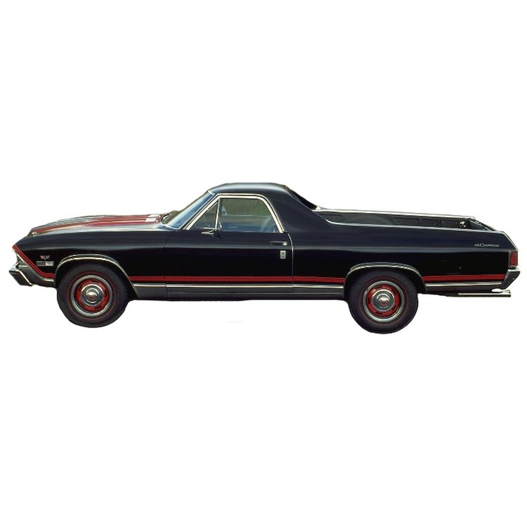SS Decal and Stripe Kit for 1968 El Camino