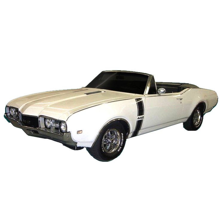 442 W36 Racing Stripe Stripe Kit for 1968 Oldsmobile 442