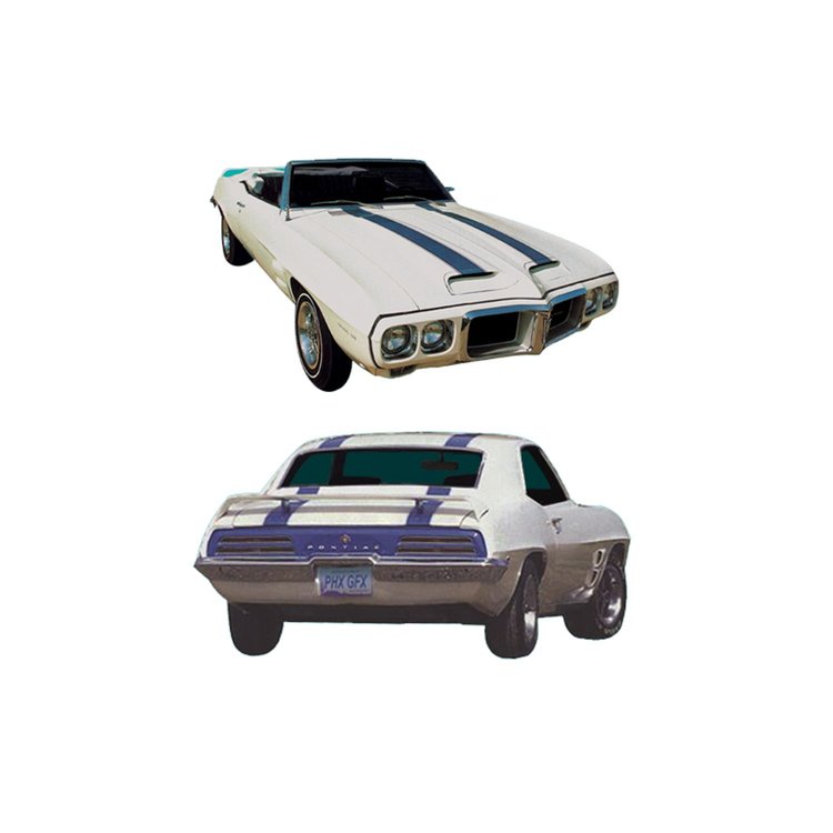 Full Trans Am Decal Kit for 1969 Pontiac Firebird Trans AM