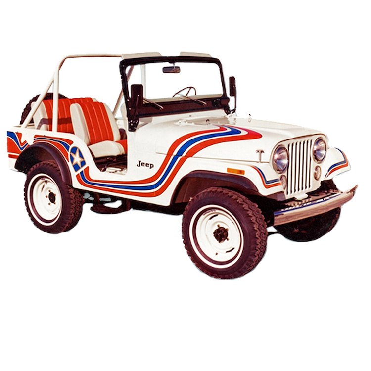 Super Jeep Decal Kit for 1973 Jeep CJ5
