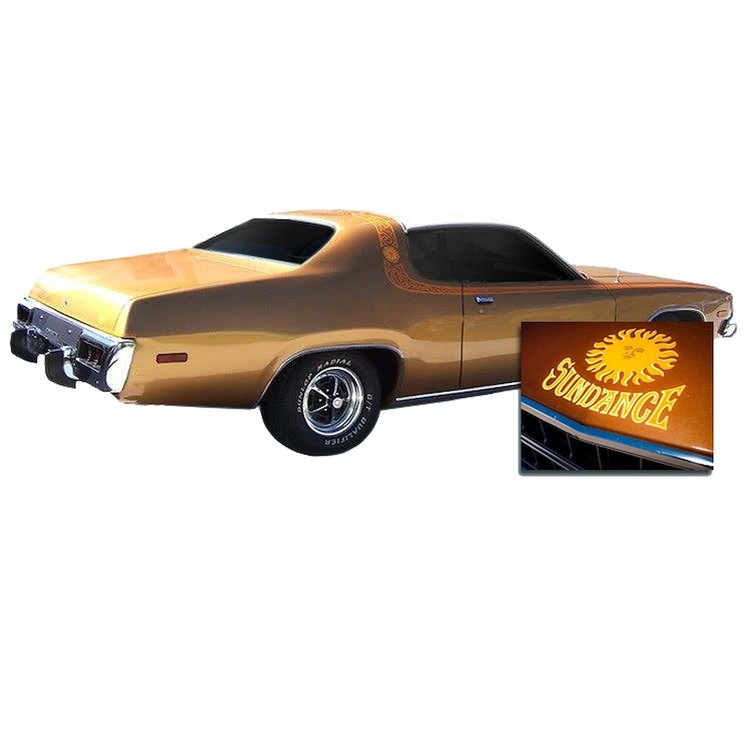 Sundance Stripe and Decal Kit for 1974 Plymouth Satellite Sebring