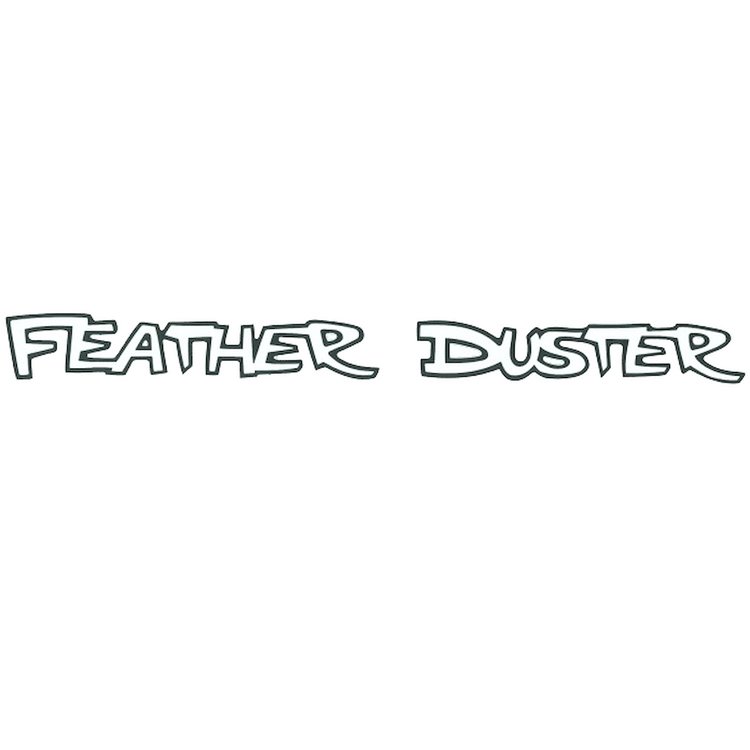 "Feather Duster" Fender Decal for 1976 Plymouth Duster