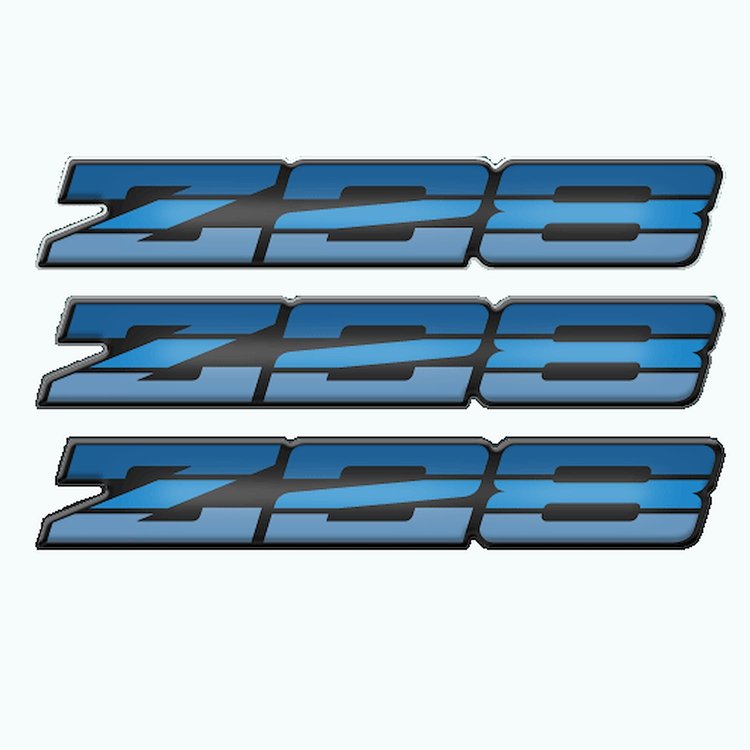 "Z28" Domed Decal Kit for 1982 Camaro Z28