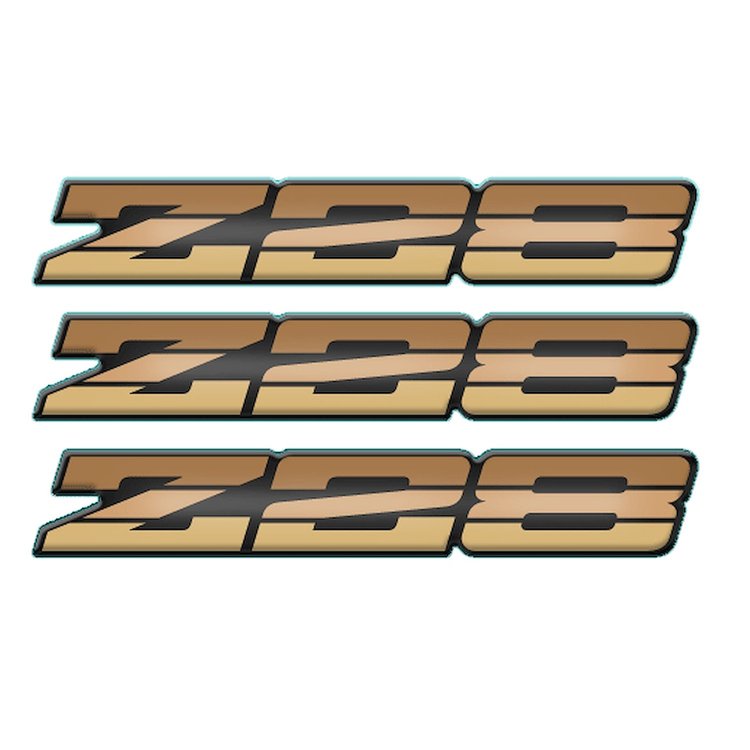 "Z28" Domed Decal Kit for 1982 Camaro Z28