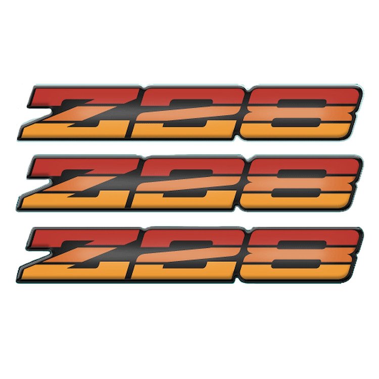 "Z28" Domed Decal Kit for 1982 Camaro Z28