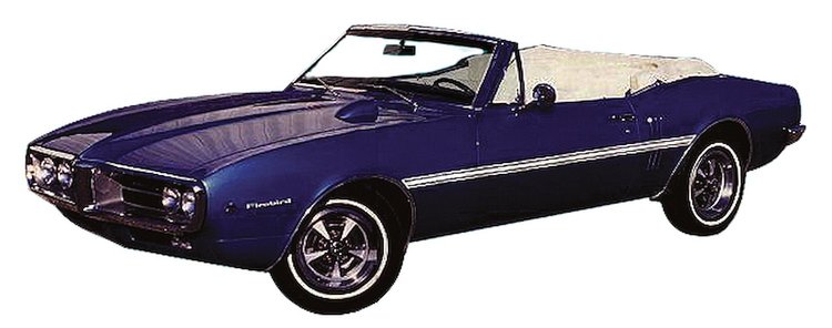 Firebird Sprint Decal Kit for 1967-1968 Firebird Sprint