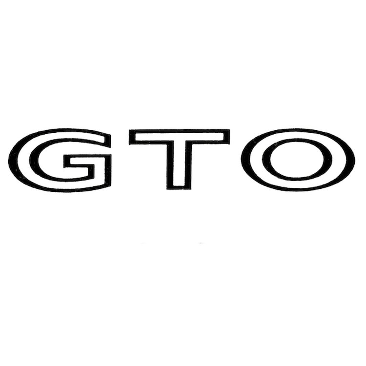 GTO Fender Decal for 1968-1973 Pontiac GTO