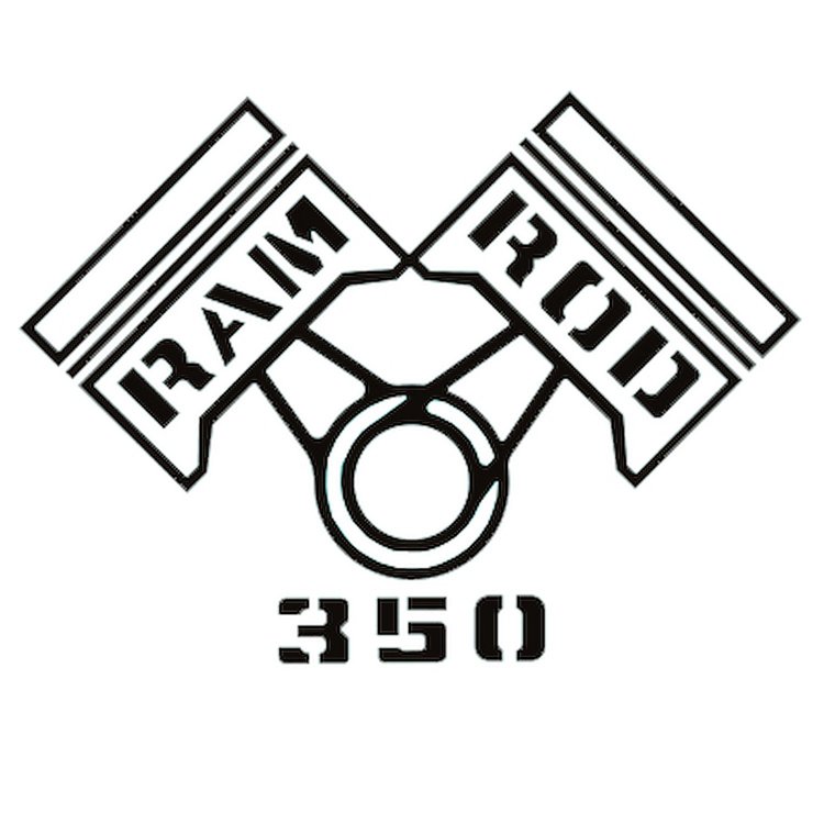 Ram Rod 350 Decals for 1968 Oldsmobile Cutlass