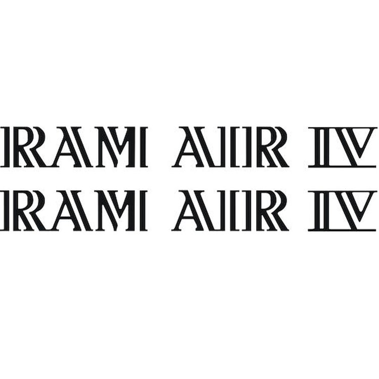 Ram Air IV Decals for 1969-1970 Pontiac GTO