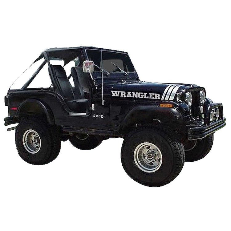 Wrangler Decals and Stripes Kit for 1970-1997 Wrangler Models