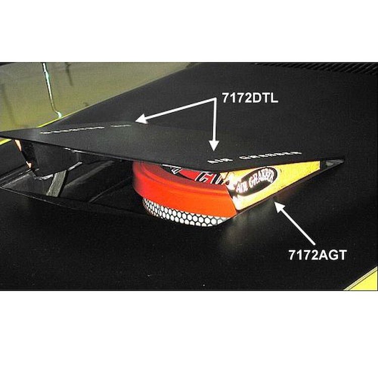 Road Runner/GTX Air Grabber Teeth Decal Set for 1971-1972 Plymouth Road Runner/GTX
