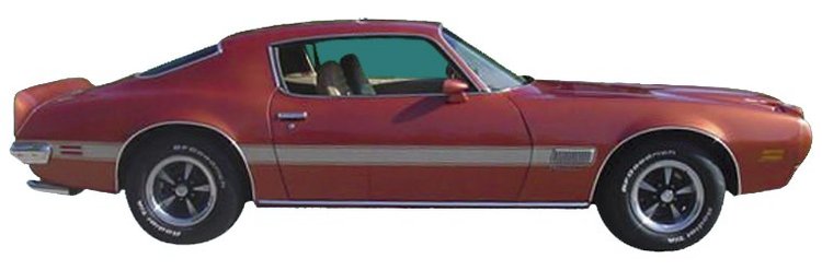 Formula Decal Kit for 1971-1972 Pontiac Firebird Formula