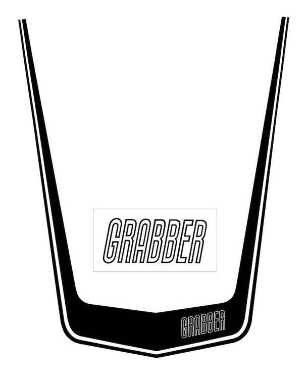 Hood Decal for 1973-1975 Ford Maverick Grabber