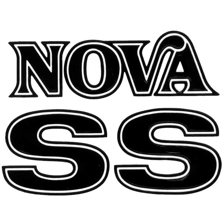 1975-76 NOVA SS NAMES KIT