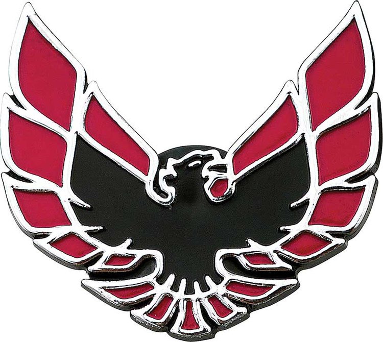 Sail Panel Bird Emblems for 1975-1978 Firebird Formula/Trans Am