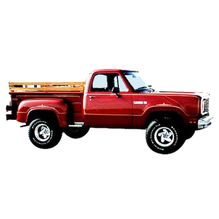Exterior Stripe Kit for 1976-1977 Dodge Warlock Truck