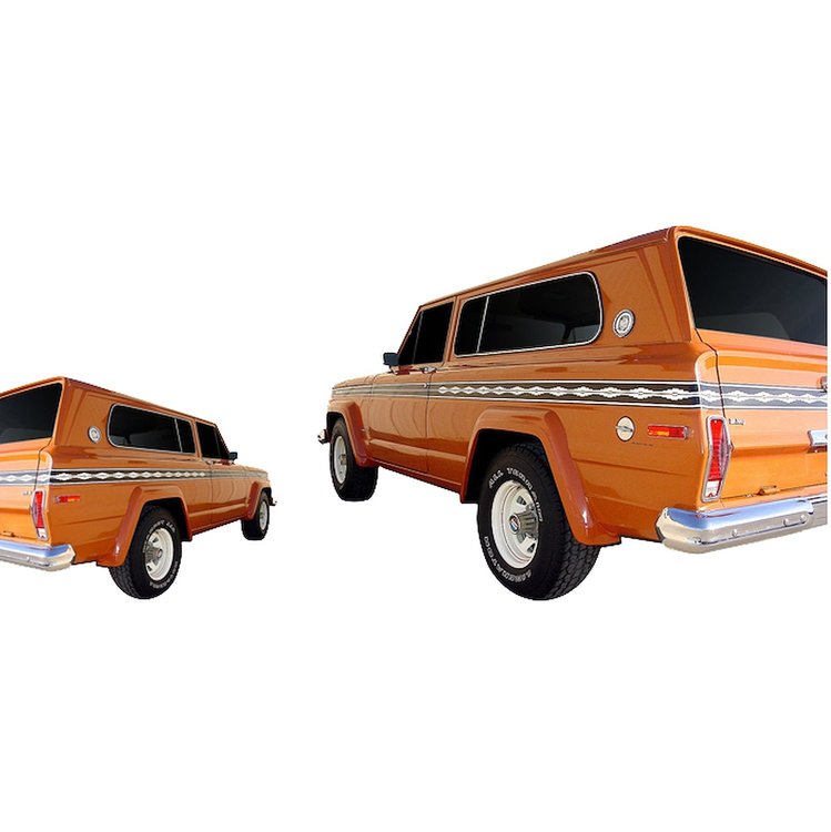Cherokee S Decal Kit for 1977-1978 Jeep Cherokee SJ