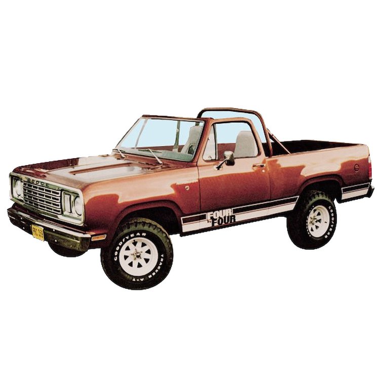 Macho Trail Duster Stripe Kit for 1977-1978 Plymouth Macho Trail Duster 4x4