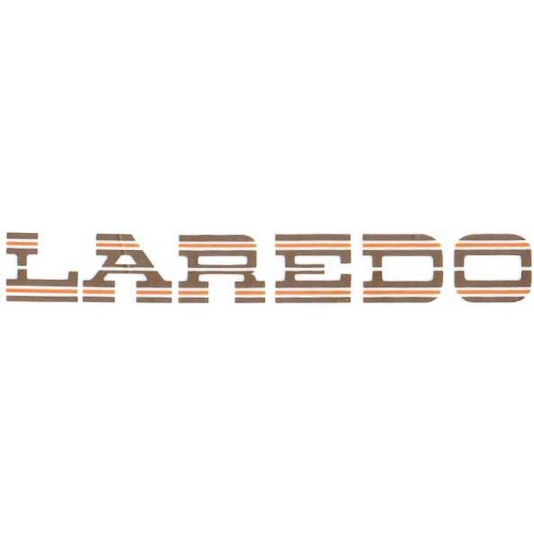 "Laredo" Tailgate Decal for 1978-1981 GMC Sprint