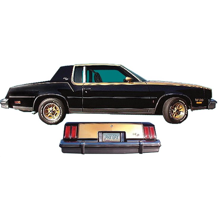 W30 Stripe and Decal Kit for 1979 Hurst/Olds