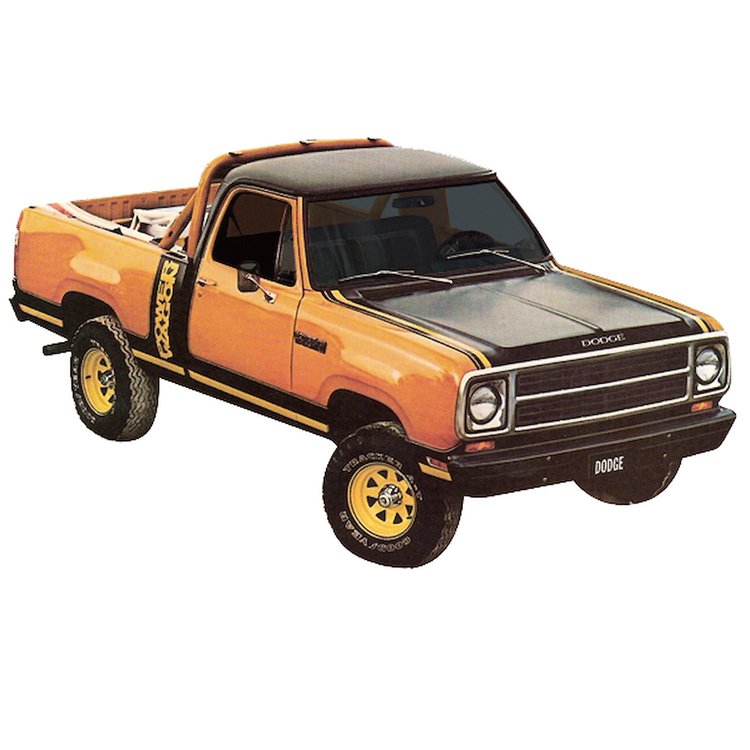 Macho Power Wagon Decal Kit for 1979-1980 Dodge Macho Power Wagon