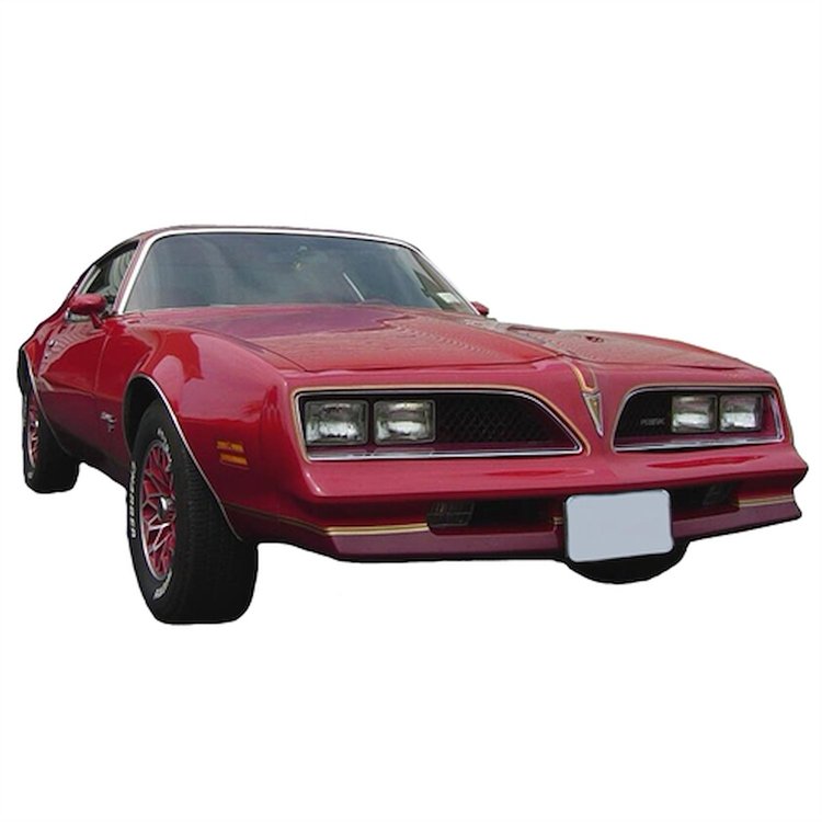 Lower Body Stripes for 1979 Firebird Red Bird