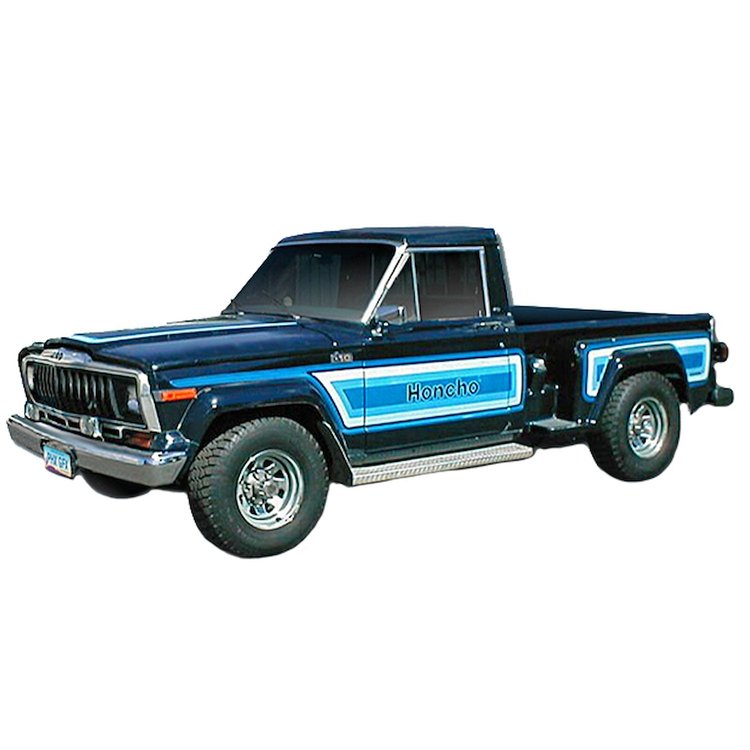 Honcho Decal Kit for 1981-1983 Jeep Honcho J10 Stepside