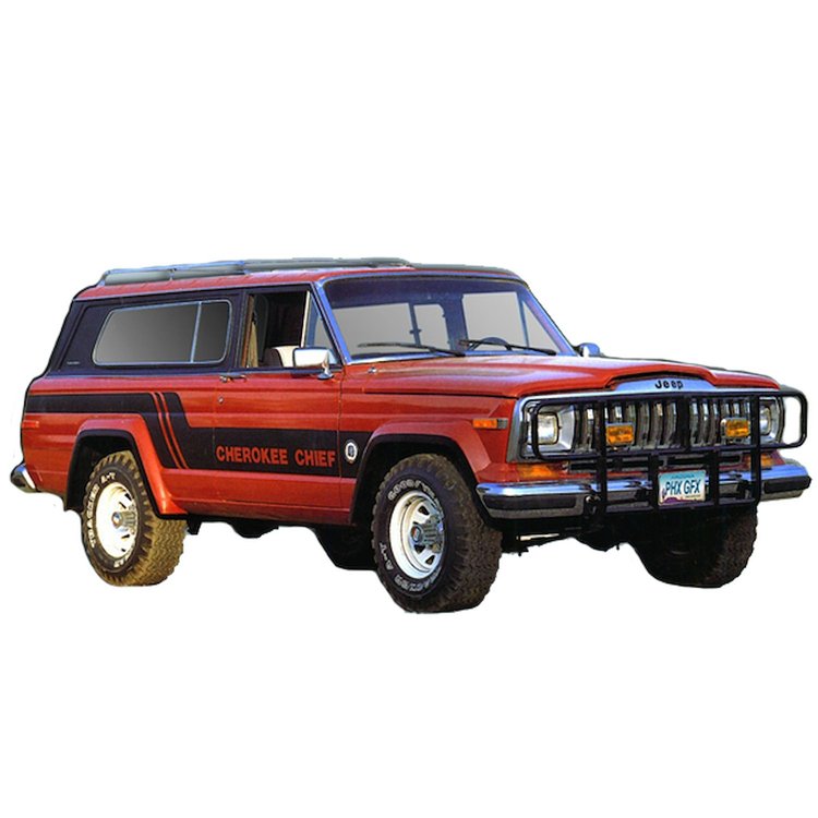 Cherokee Chief Decal Kit for 1981-1983 Jeep Cherokee SJ