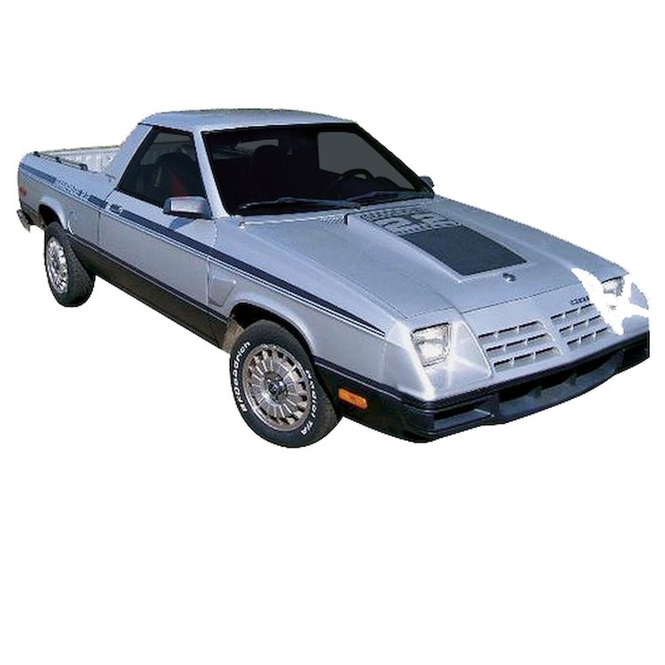 Decal and Stripe Kit for 1983-1984 Dodge Rampage 2.2