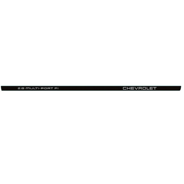 "2.8 Multi-Port FI" Rear Bumper Stripe for 1986-1987 Camaro