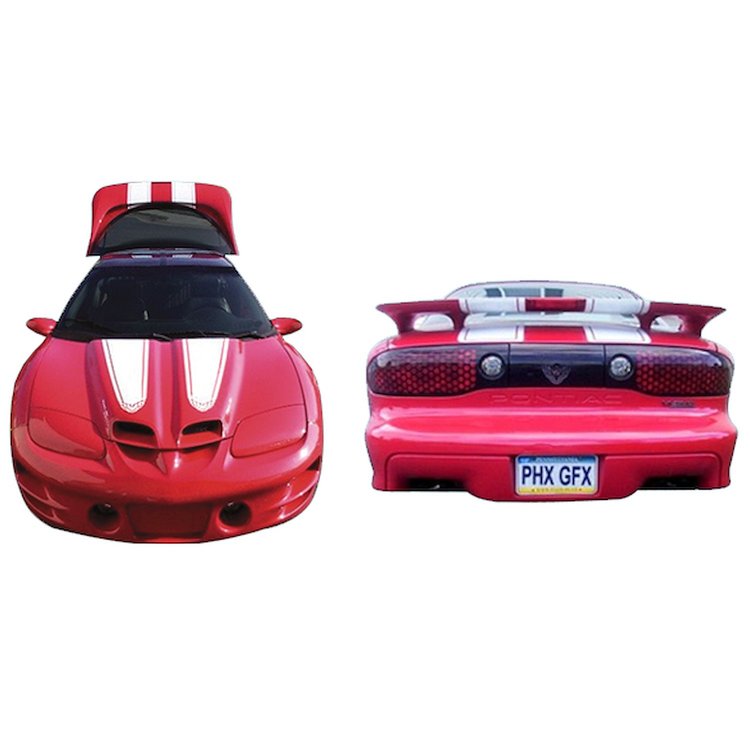 "Ram Air" Decal Kit for 1998-2002 Firebird Trans Am T-Top