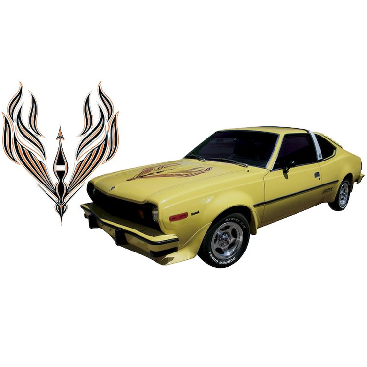 Hood Decal Kit for 1977 AMC Hornet AMX